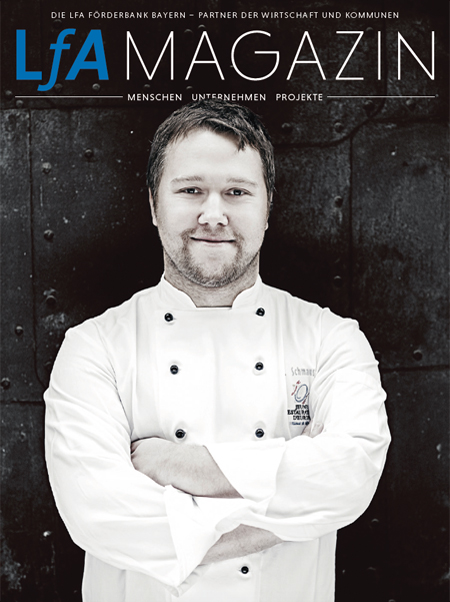 Cover der Frühjahrsausgabe 2016 des LfA-Magazins