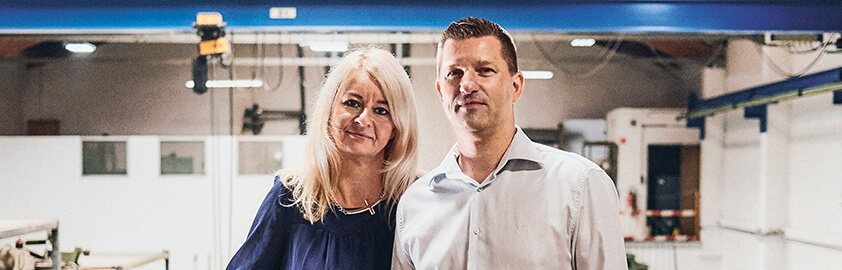 TMR-Geschäftsführer Doreen und Gunnar Prehn
