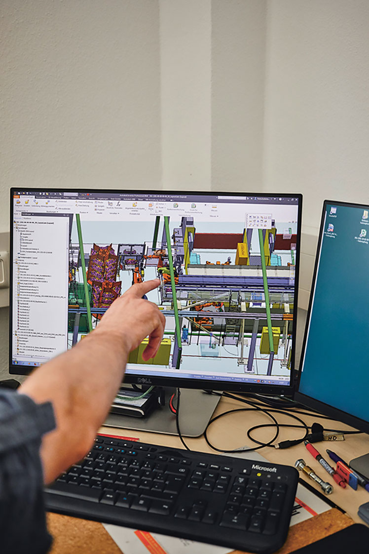 Roboter-Simulation von Main-Automation