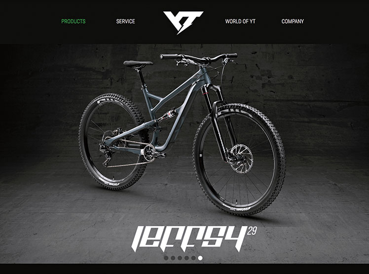 YT Industries Online-Shop