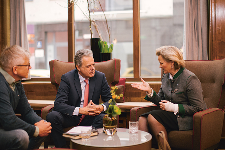 Im Gespräch: Angela Inselkammer und Harald Pechlaner