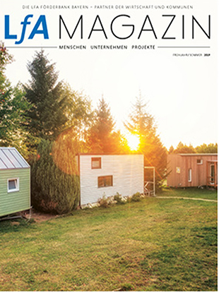 Cover des LfA Magazins Tourismus