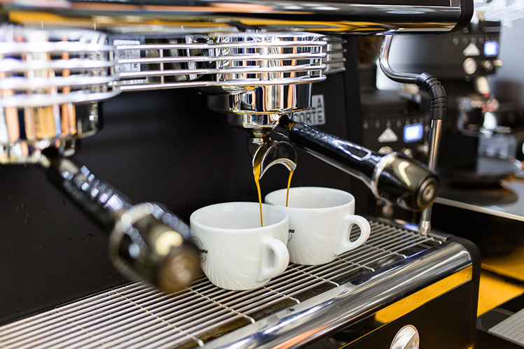 Kaffee aus der Siebträgermaschine