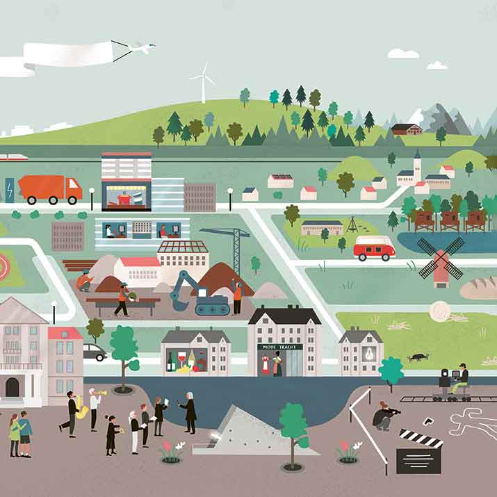 Infografik: 70 Jahre 70 Dinge