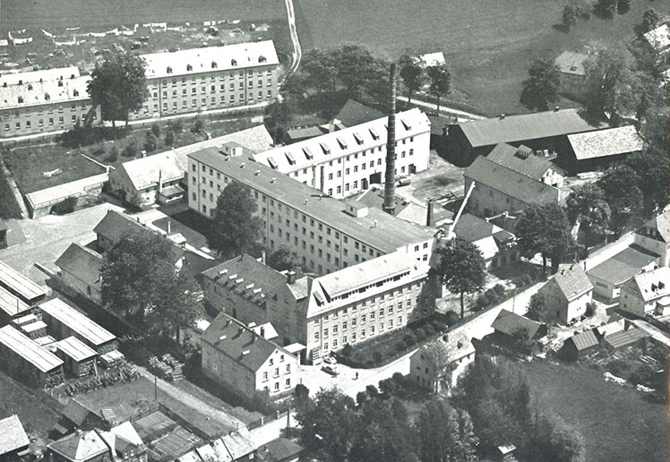 Luftaufnahme Werk in Geroldsgrün