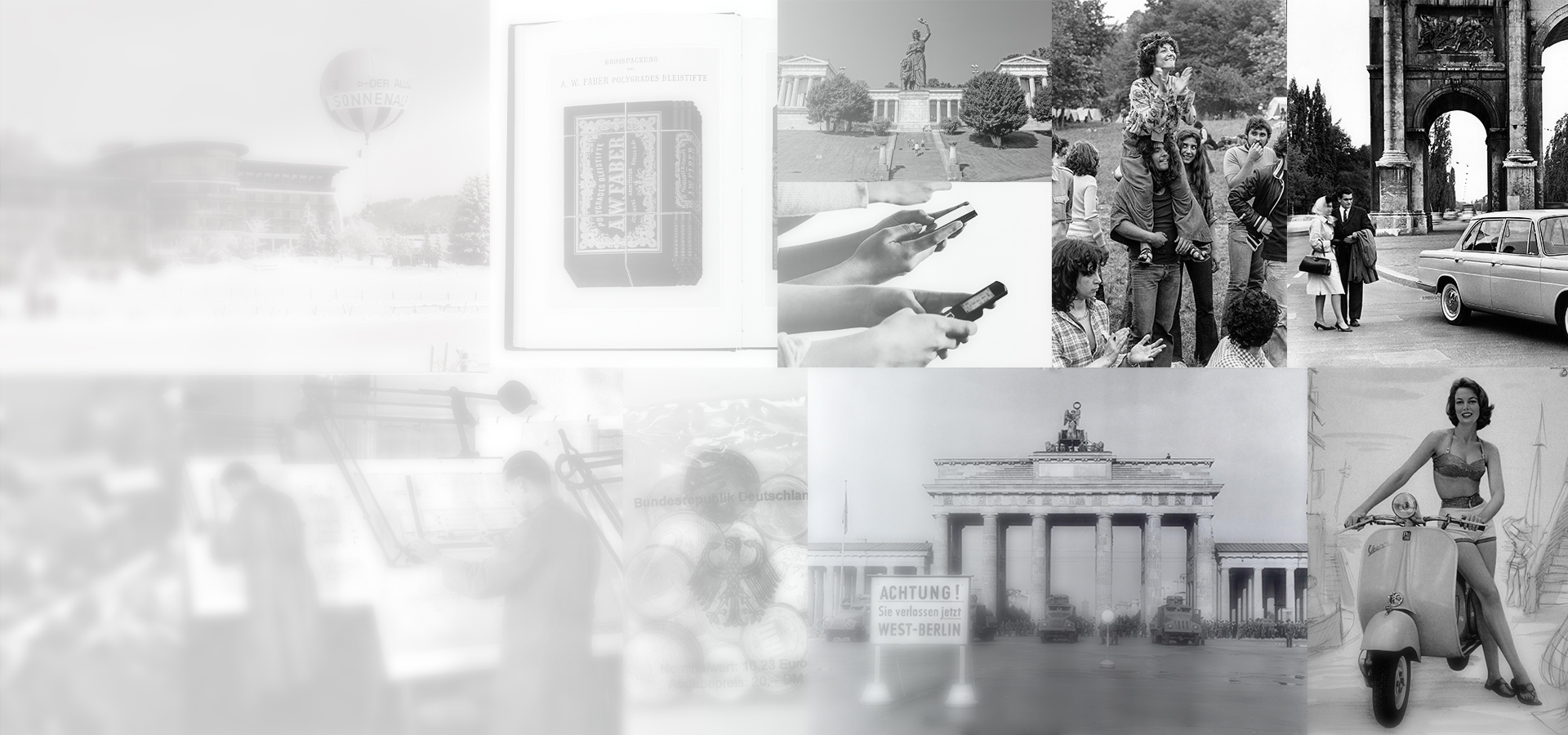 Fotocollage 70 Jahre LfA