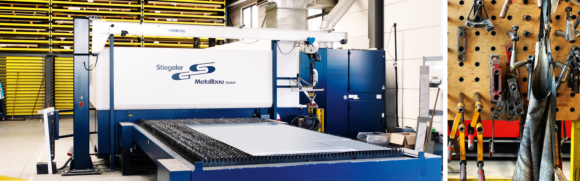 Abbildung  Laserschneidmaschine TruLaser 3040 fiber von TRUMPF