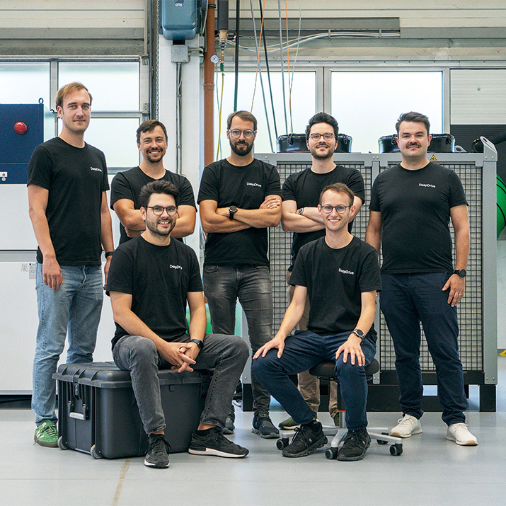 Ein Gruppenbild des DeepDrive-Teams