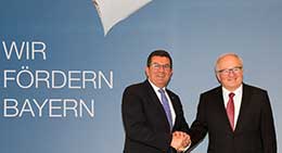 Auf der Bilanzpressekonferenz: