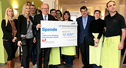 Spendenübergabe: