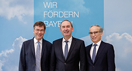 Auf der Bilanzpressekonferenz: