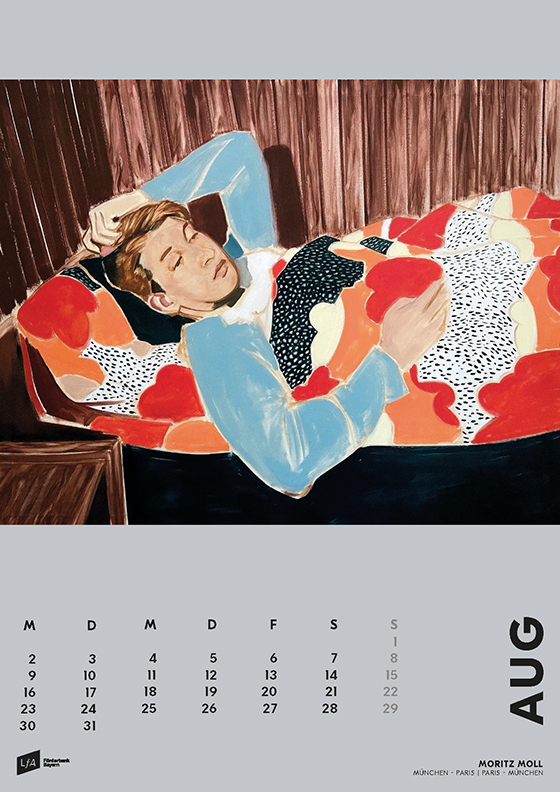 Kalenderblatt August