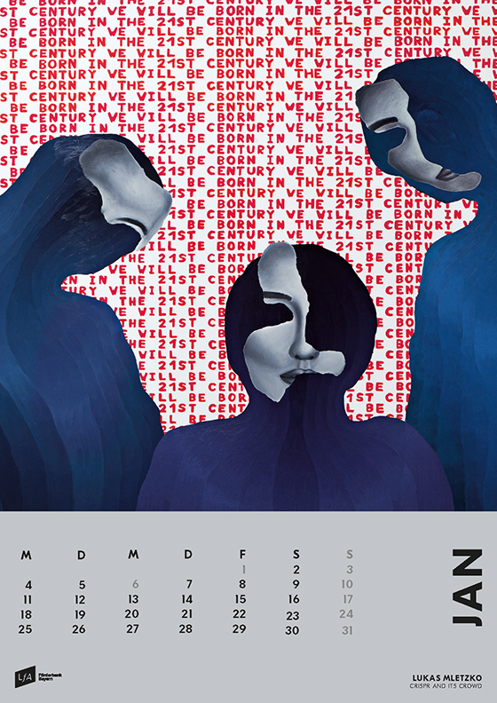 Kalenderblatt Januar